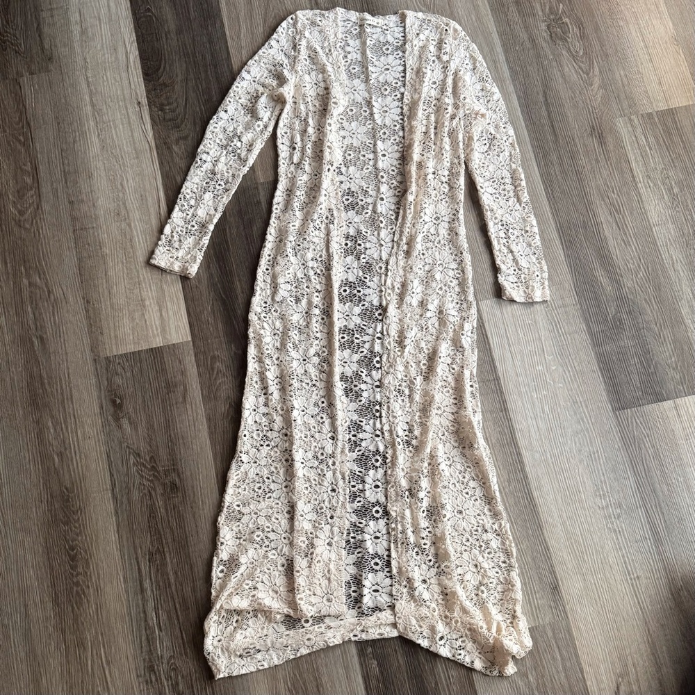 Ginger G Lace Duster
